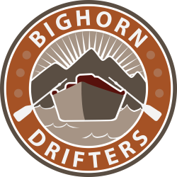 Bighorn Drifters Logo - Wyoming Fly Fishing Guide on the Bighorn River