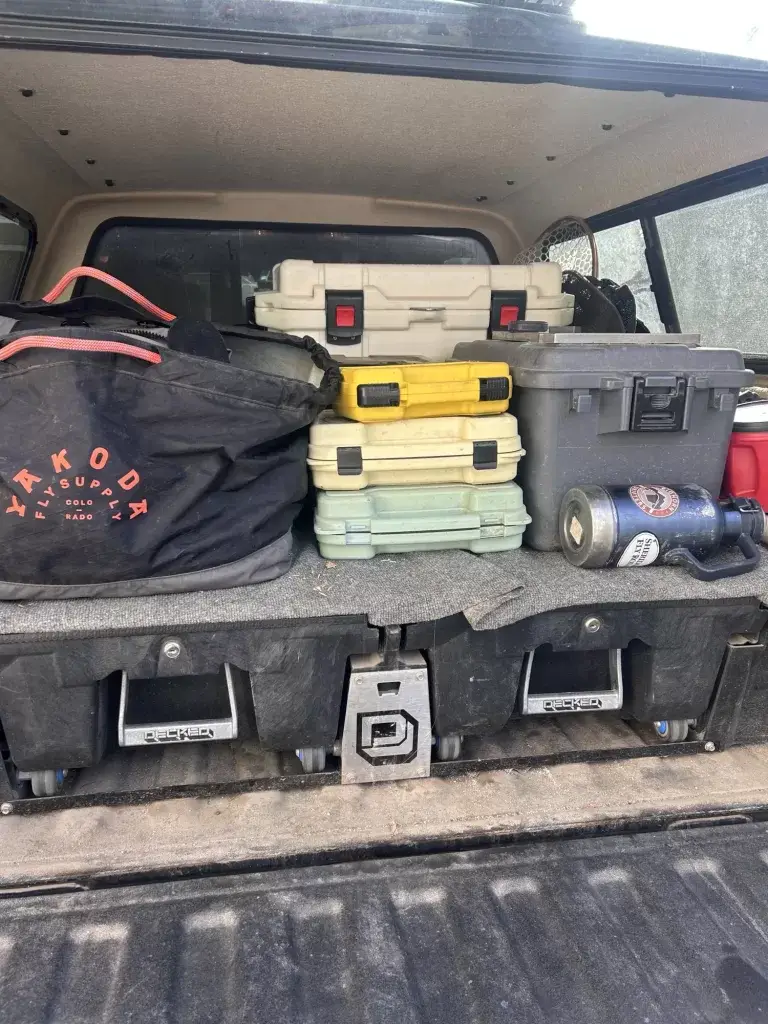 Truck full of Fishing Gear