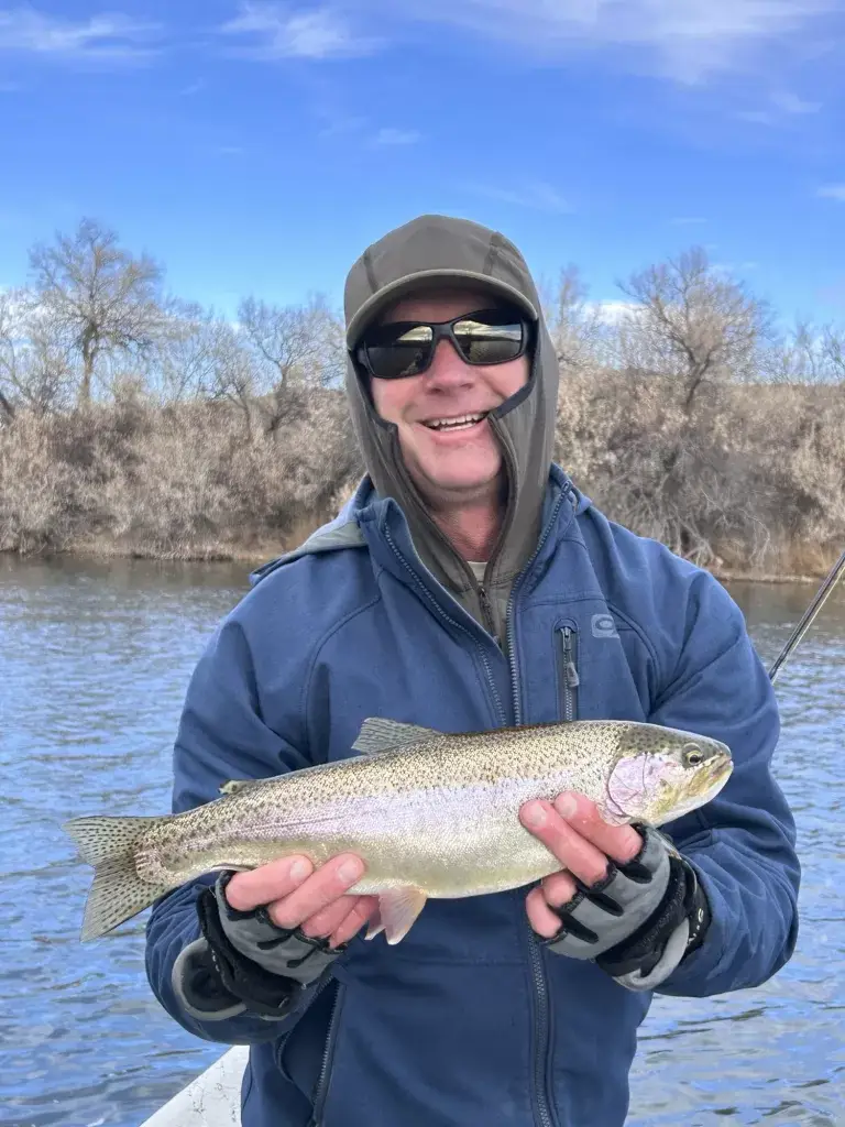 Winter Fly Fishing Bighorn River Wyoming