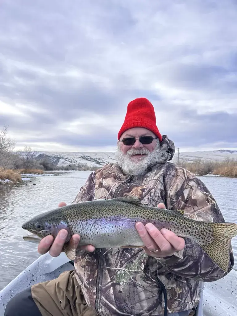 Winter Fly Fishing Bighorn River Wyoming